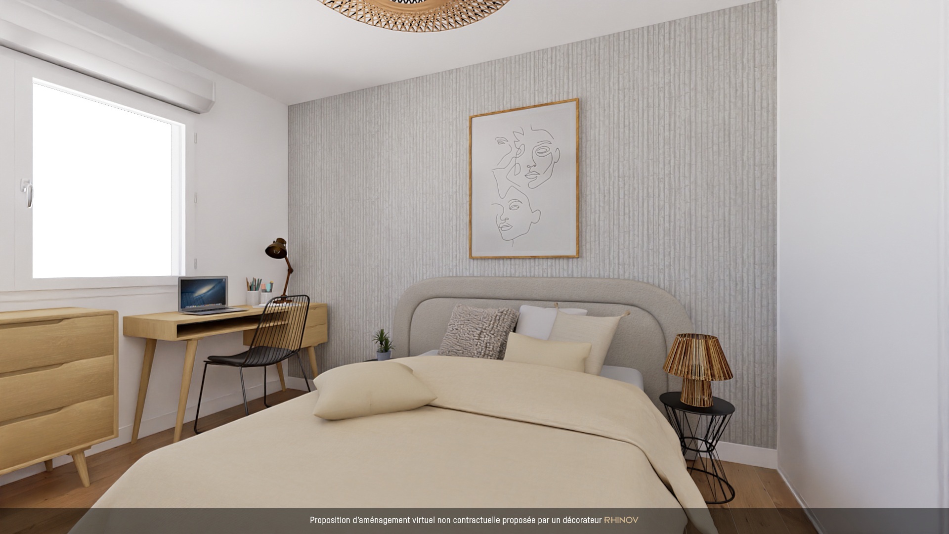 Chambre 3 maison T4 MooV