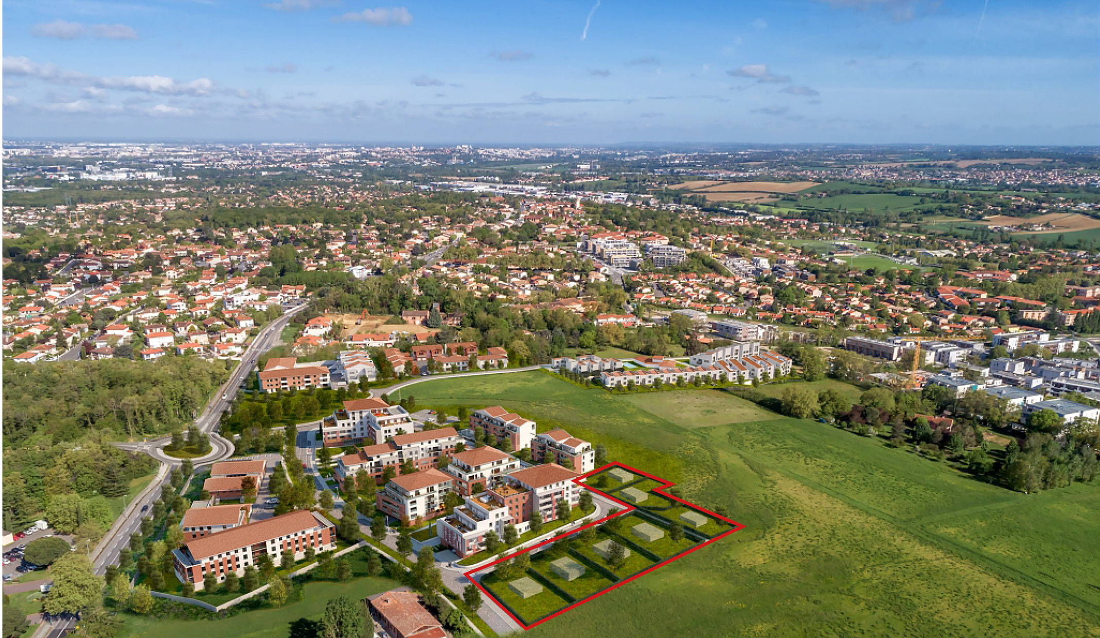 St Orens - plan terrains