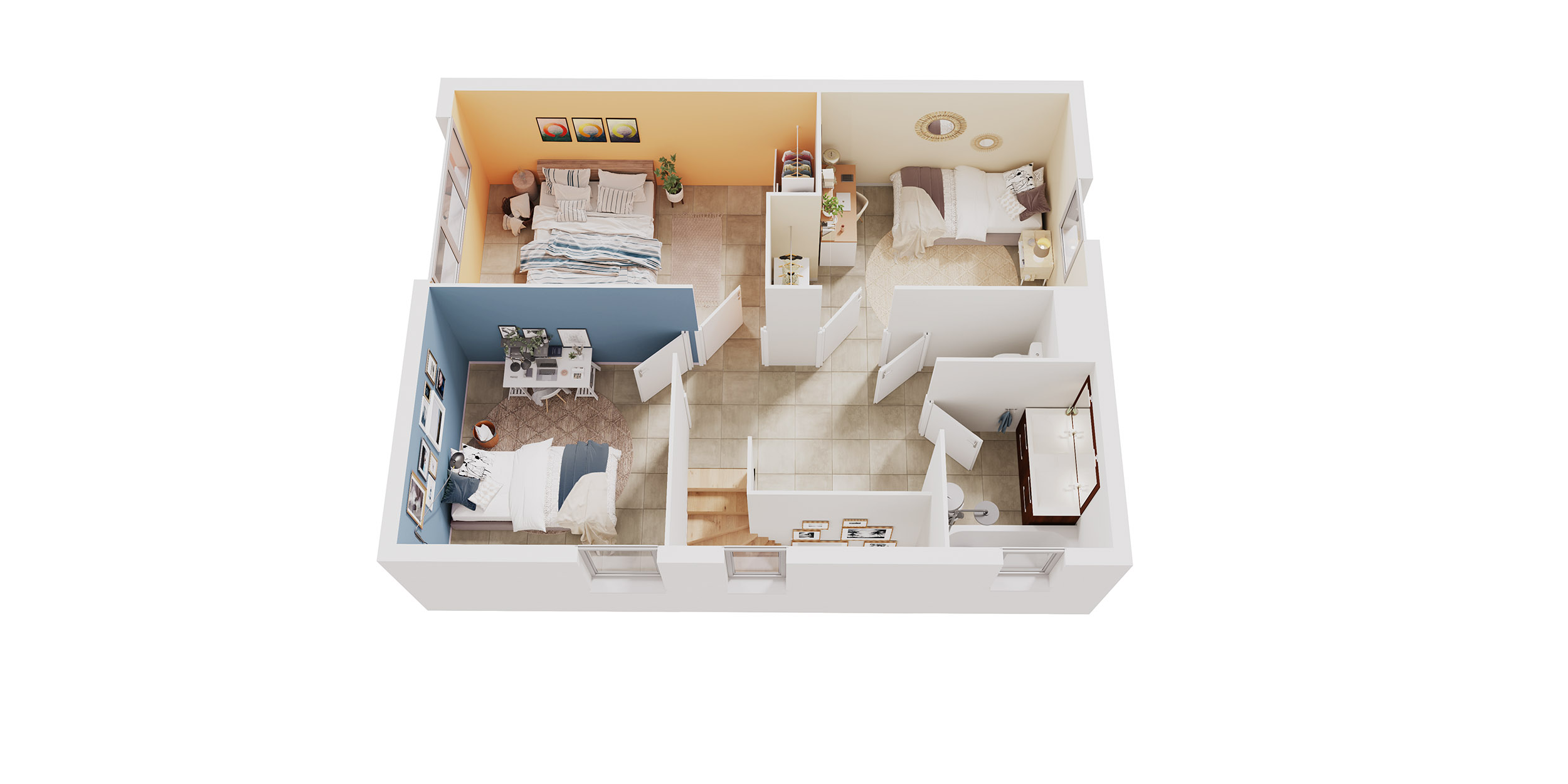 NIMES-Les jardins de Garance R+1