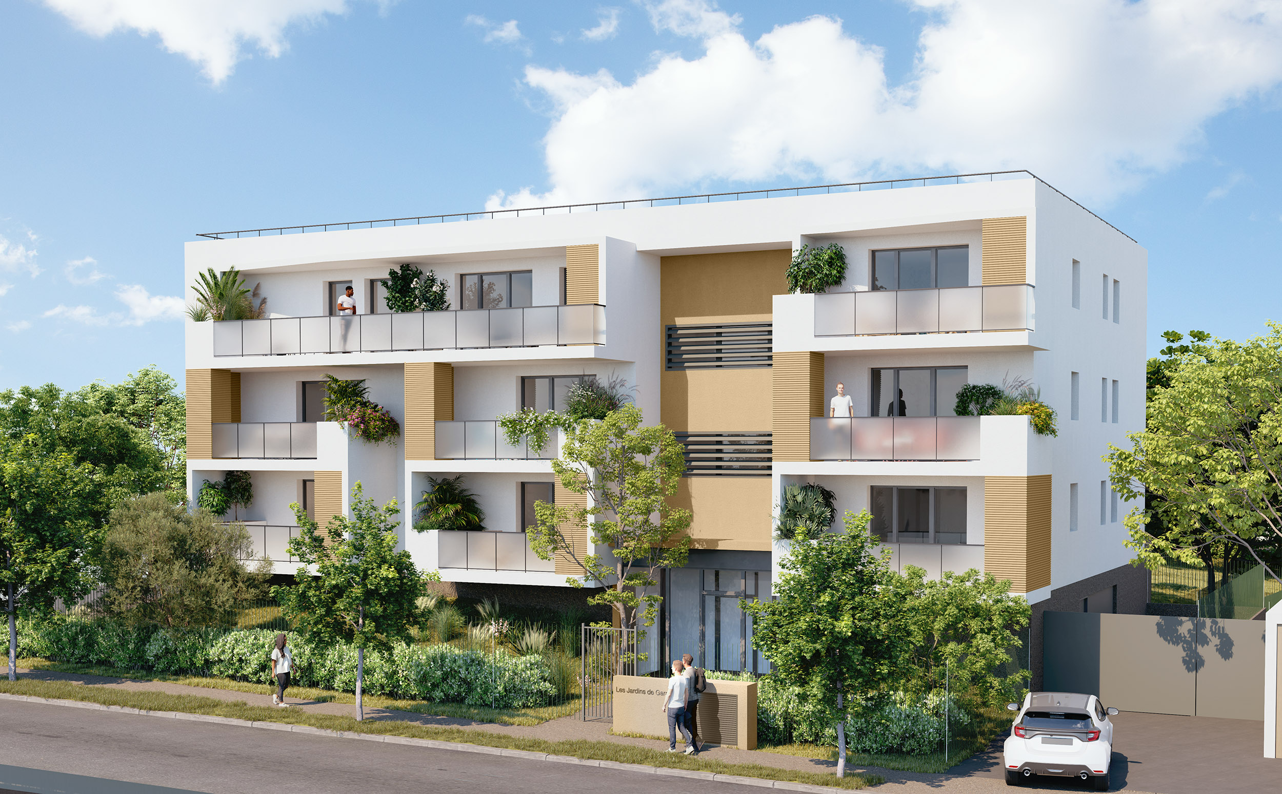 NIMES-Les jardins de Garance