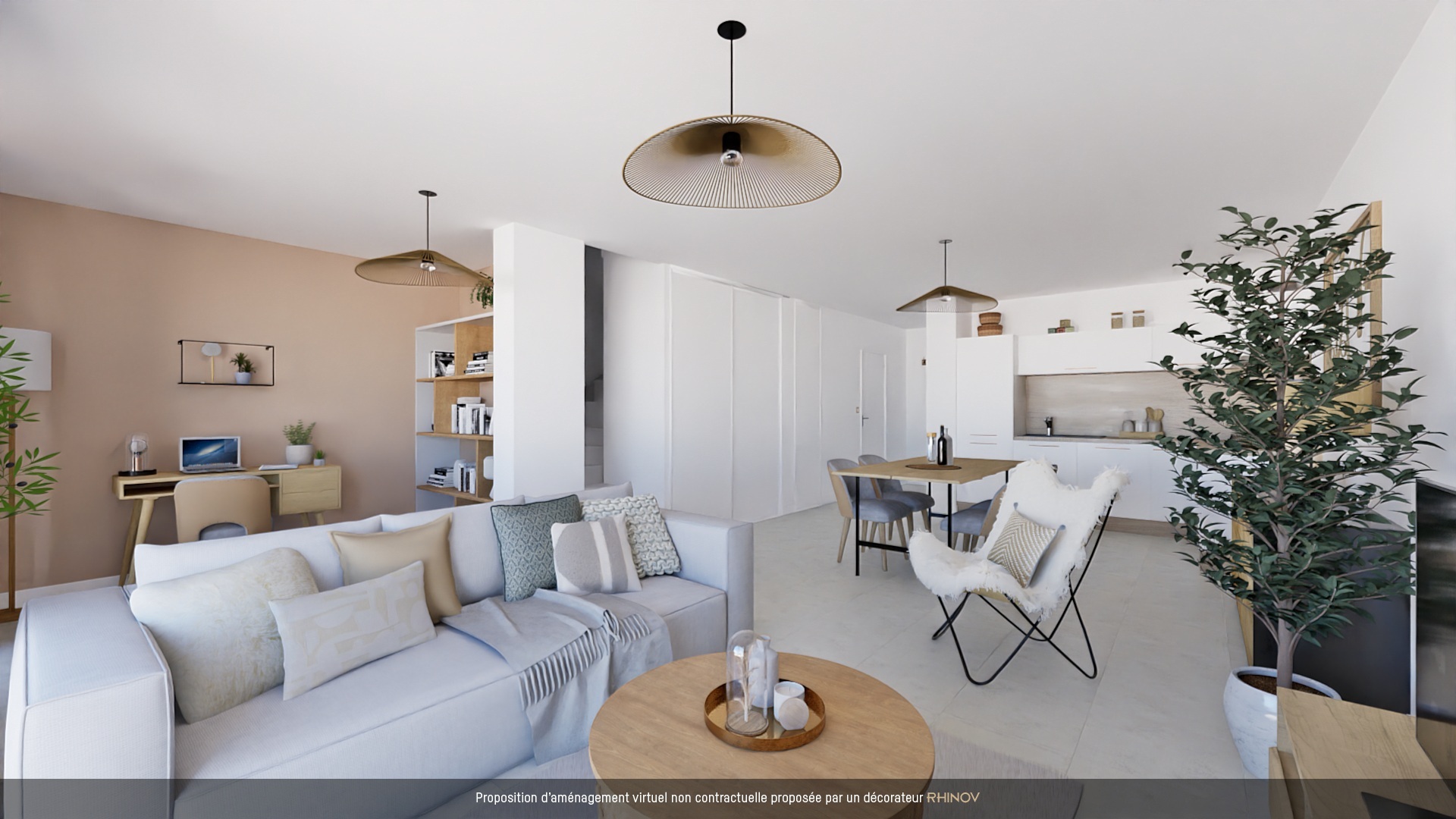 Visite virtuelle Rhinov Maison T4