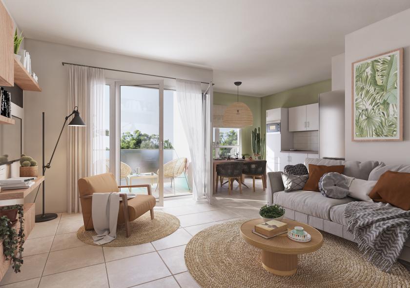 Opalia - TOULOUSE perspective intérieure