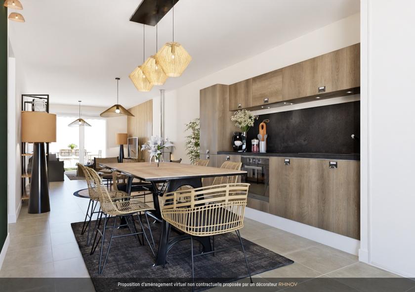 FENOUILLET - Les 3 venelles salon T3